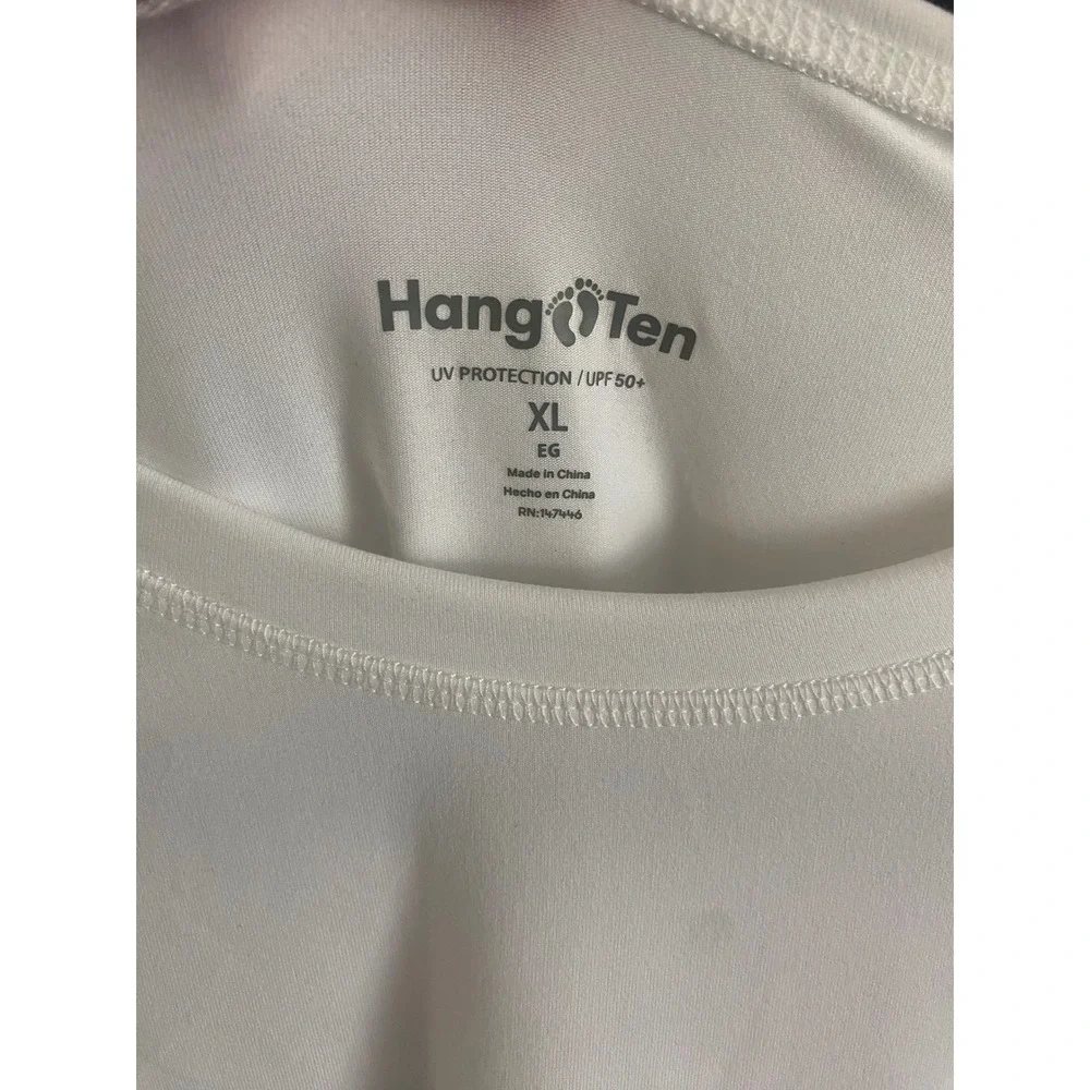 Hang Ten Long Sleeve UV Protection Shirt‎ Surfing Travel Vacation
